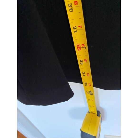 Rebecca Taylor Black Lace/Crepe Shift Dress Sz 6 - Picture 7 of 9